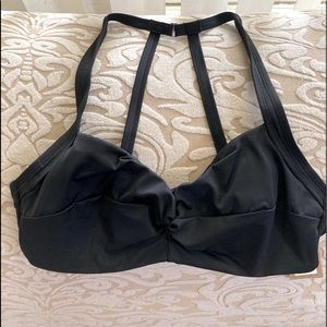 Title Nine, black, 34c bikini top NWT
